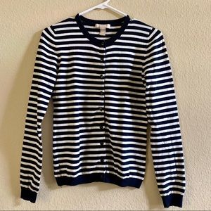 Banana Republic Striped Cardigan